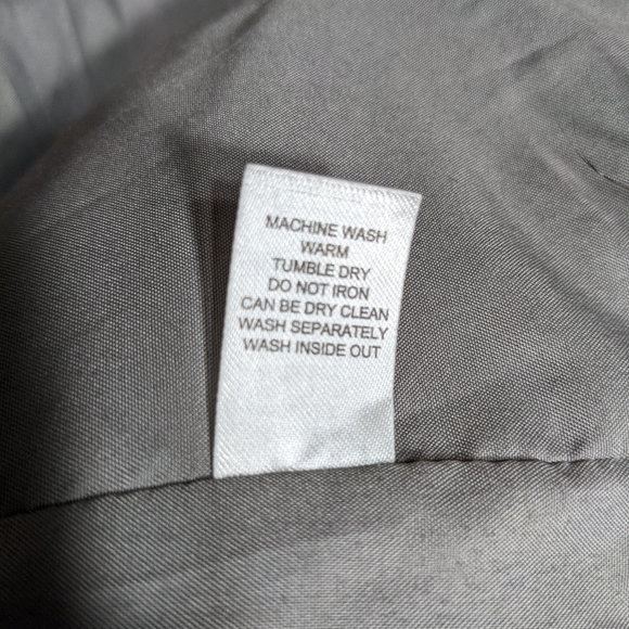 Faux Fur Vest S/M Cream Brown Gray Open Cardigan Pockets Fall Winter Layering - Picture 9 of 12